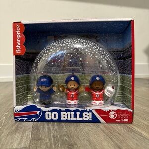 Fisher-Price Buffalo Bills Little People Set - Red, Blue, White